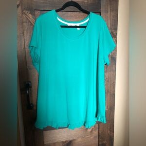 Soft knit tunic by Isaac Mizrahi